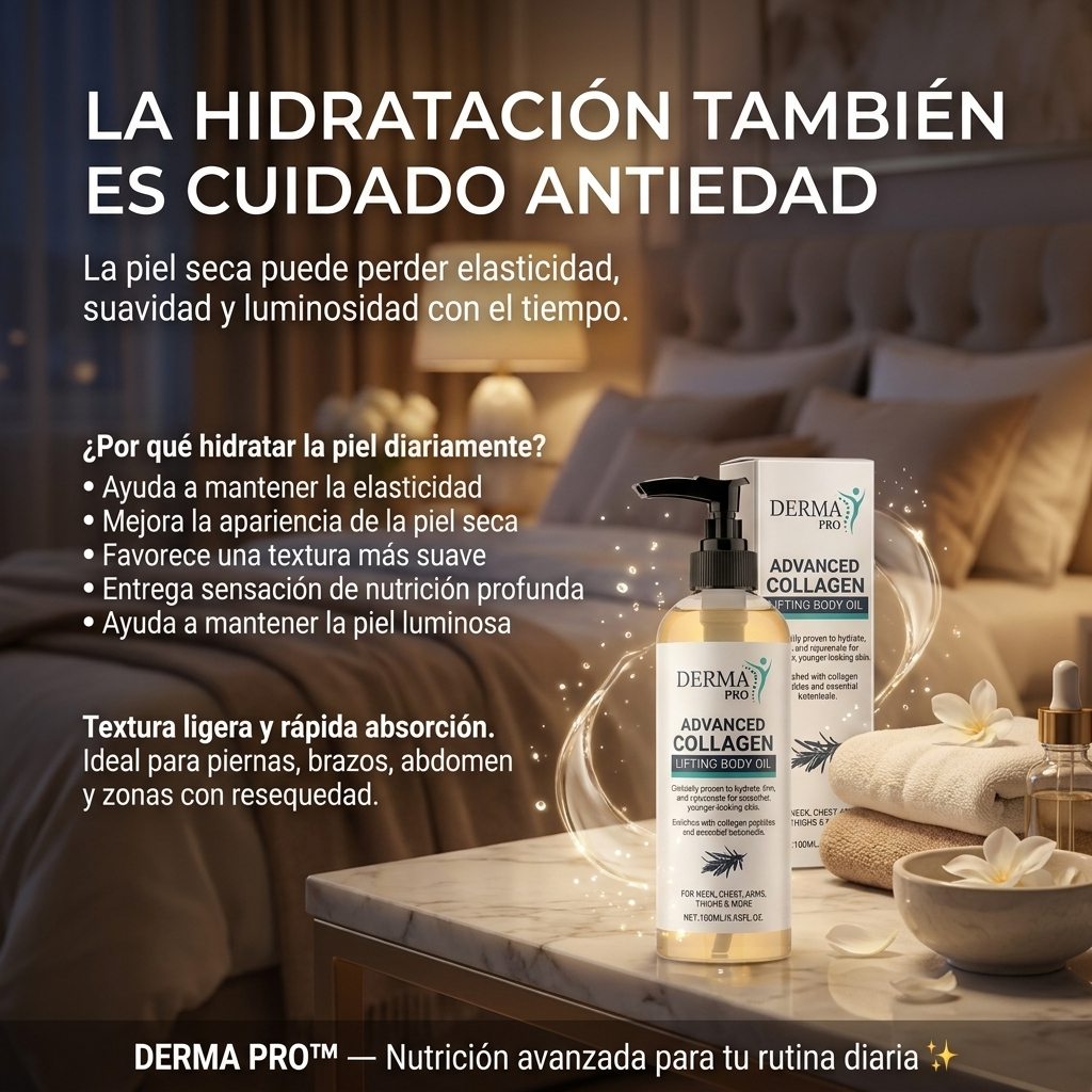 Derma Pro™ Aceite Reafirmante de Colágeno