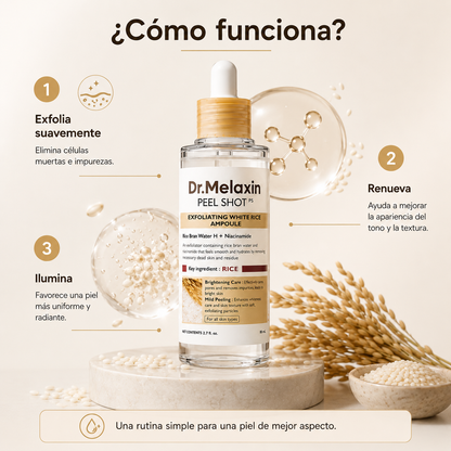Exfoliante de Ampolla de Arroz
