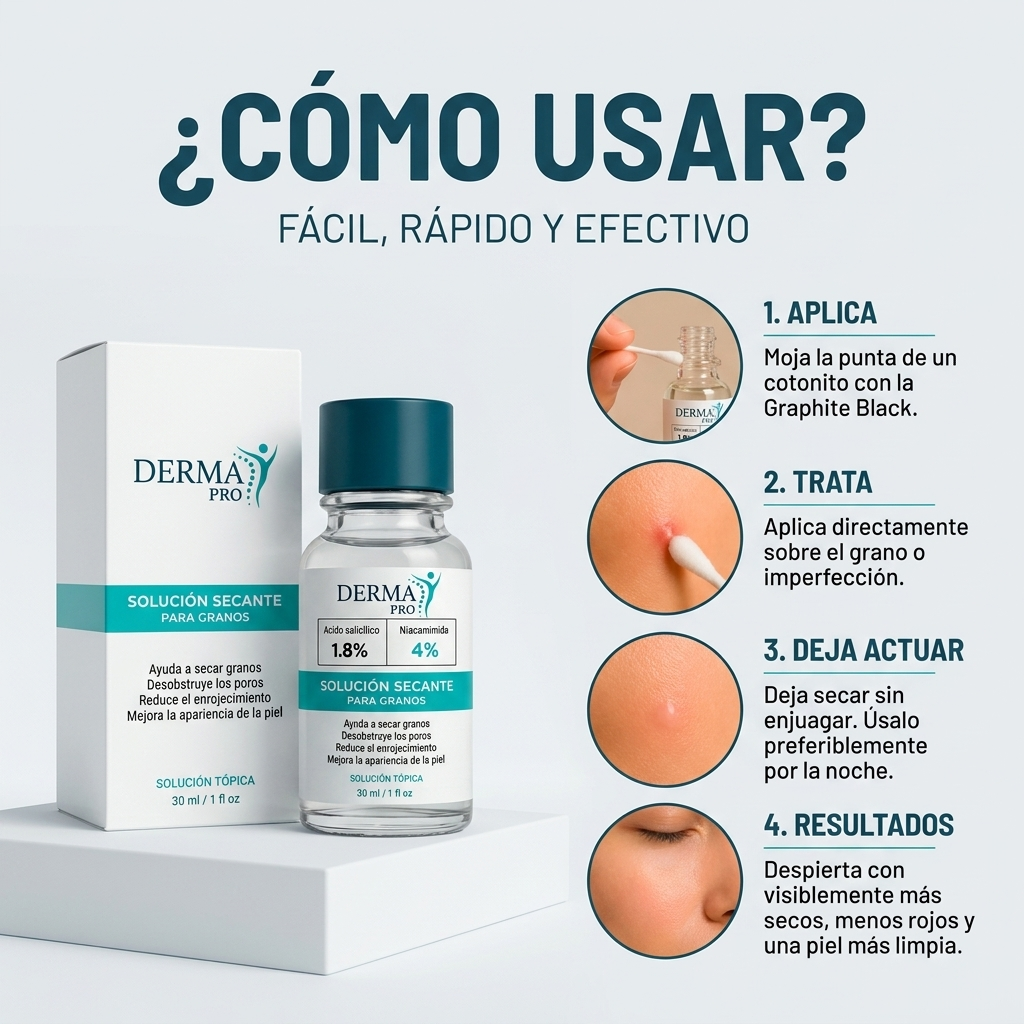 DERMA PRO™ Solución Secante Avanzada Para Granos Acné
